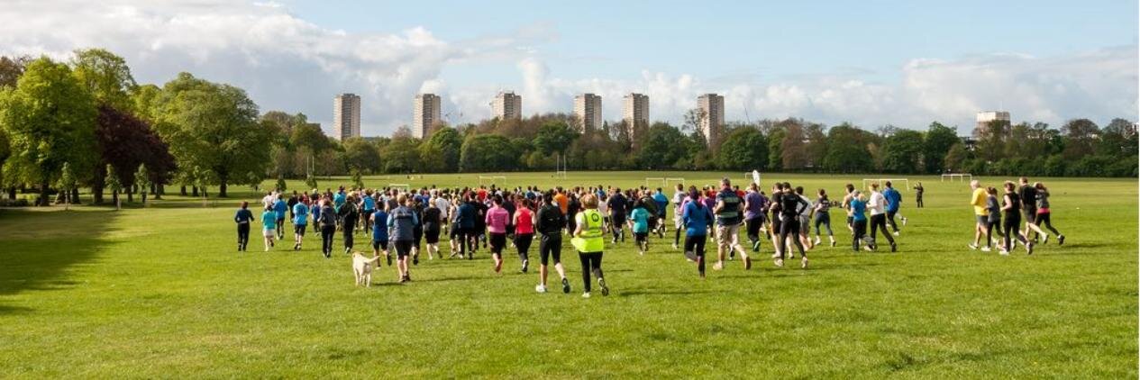 Gunnersbury parkrun banner