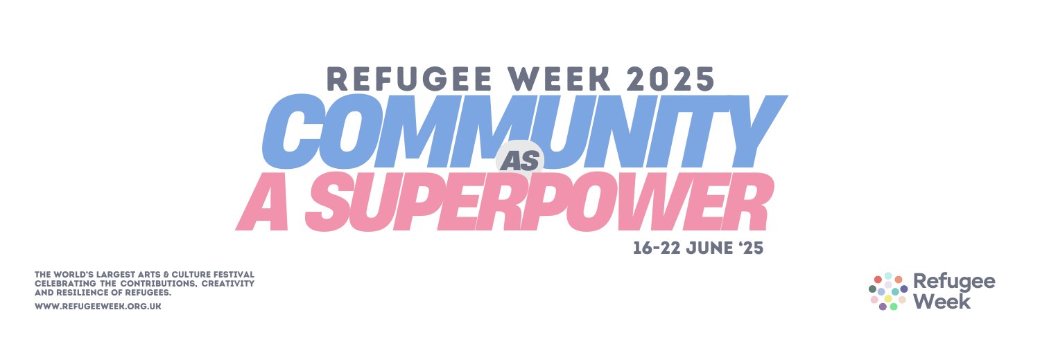 Refugee Week 🧡's banner