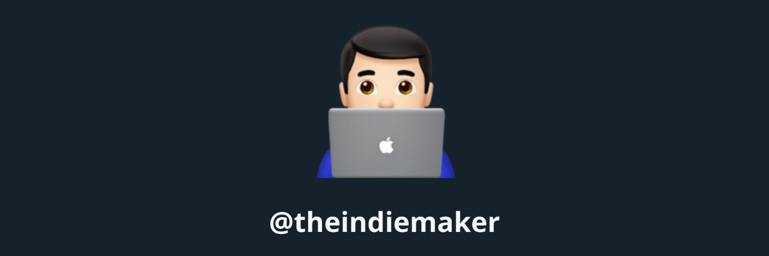 theindiemaker's profile banner image