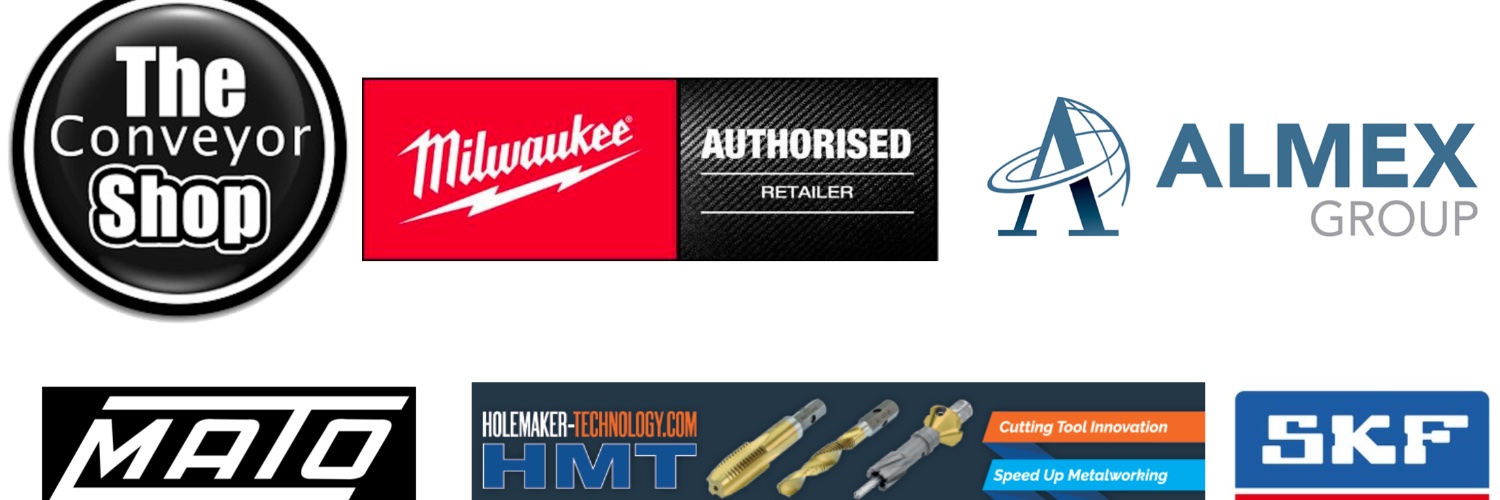 The conveyor shop banner