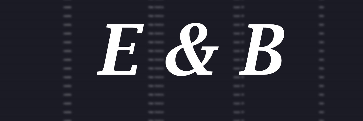 E&B banner