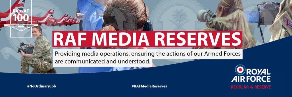 RAF Media Reserves banner