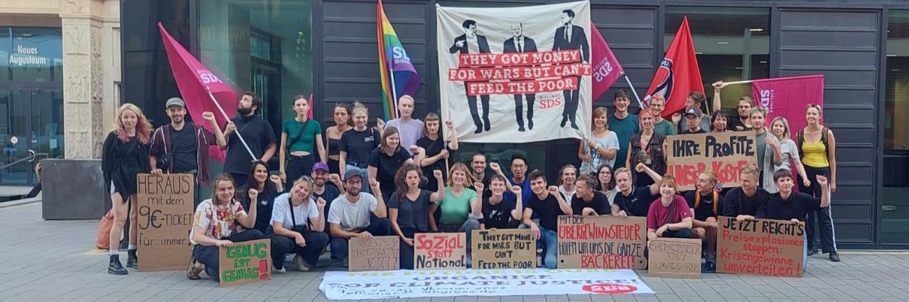 Die Linke.SDS banner