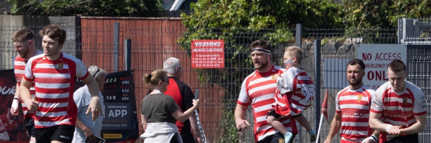 Gorseinon RFC 🔴⚪️ banner