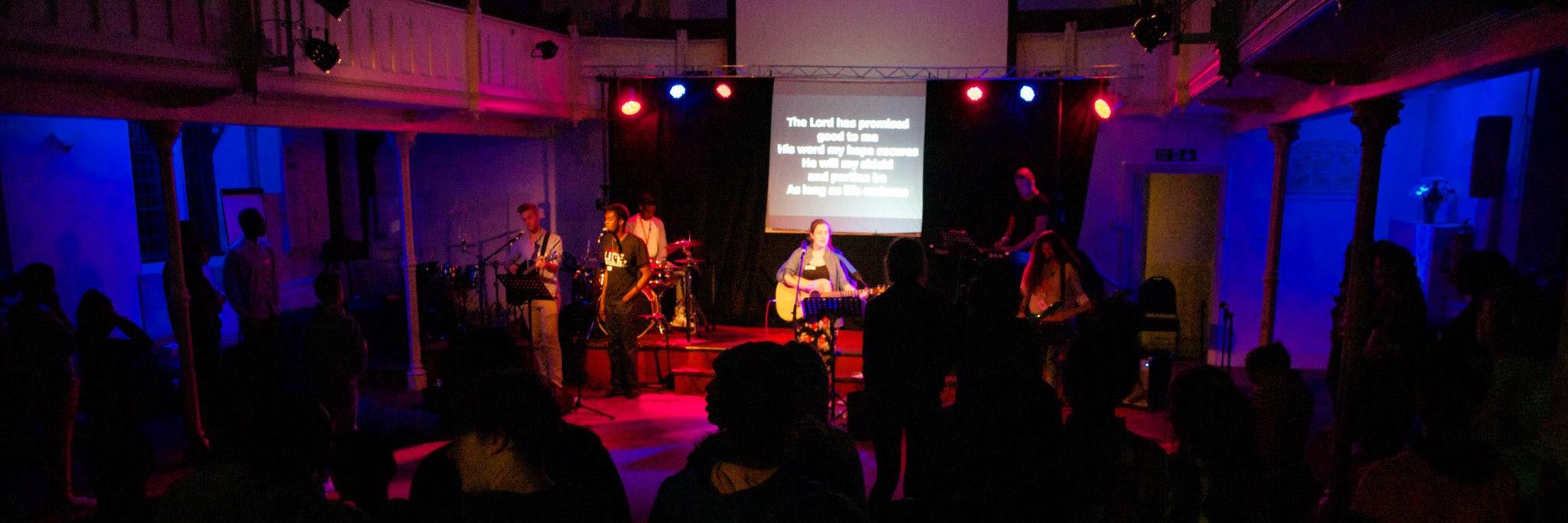 Newham Youth for Christ banner