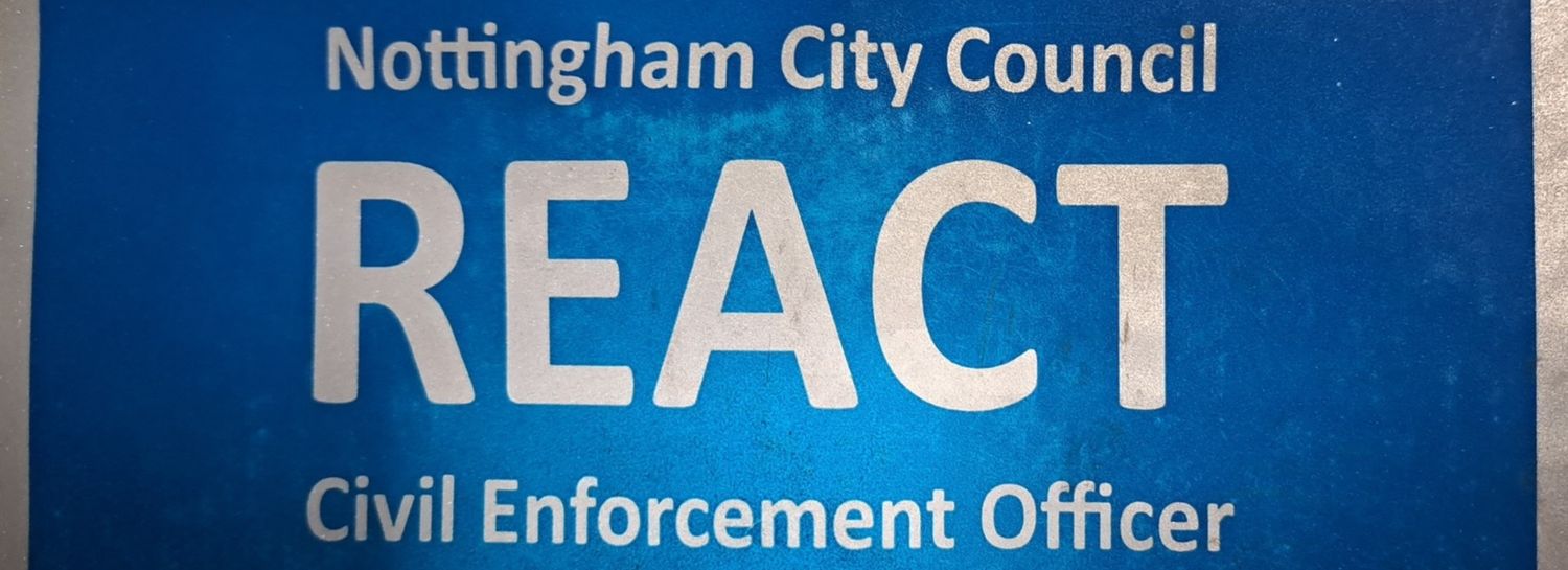 R.E.A.C.T Nottingham banner