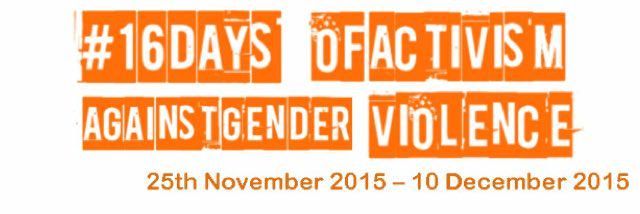16 Days of Activism banner