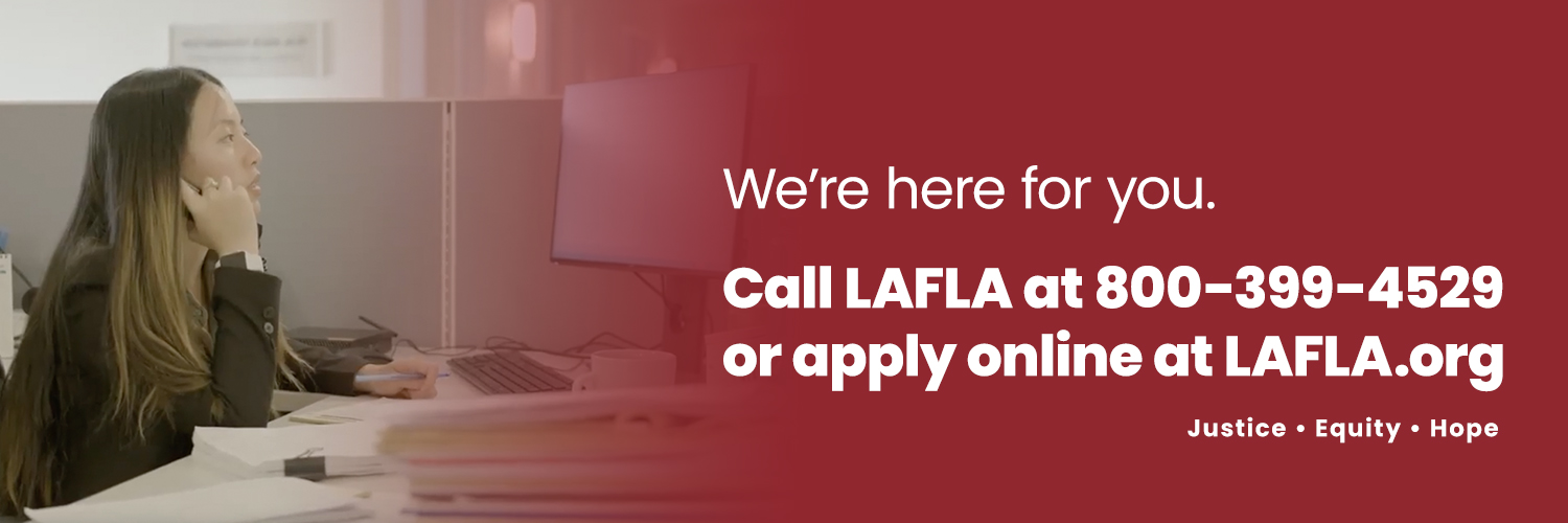 Legal Aid Foundation of Los Angeles banner