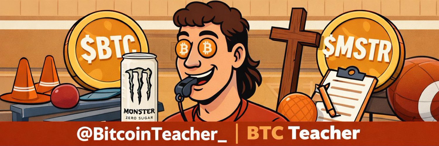BitcoinTcacher_'s profile banner image