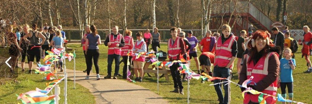 Moors Valley parkrun banner