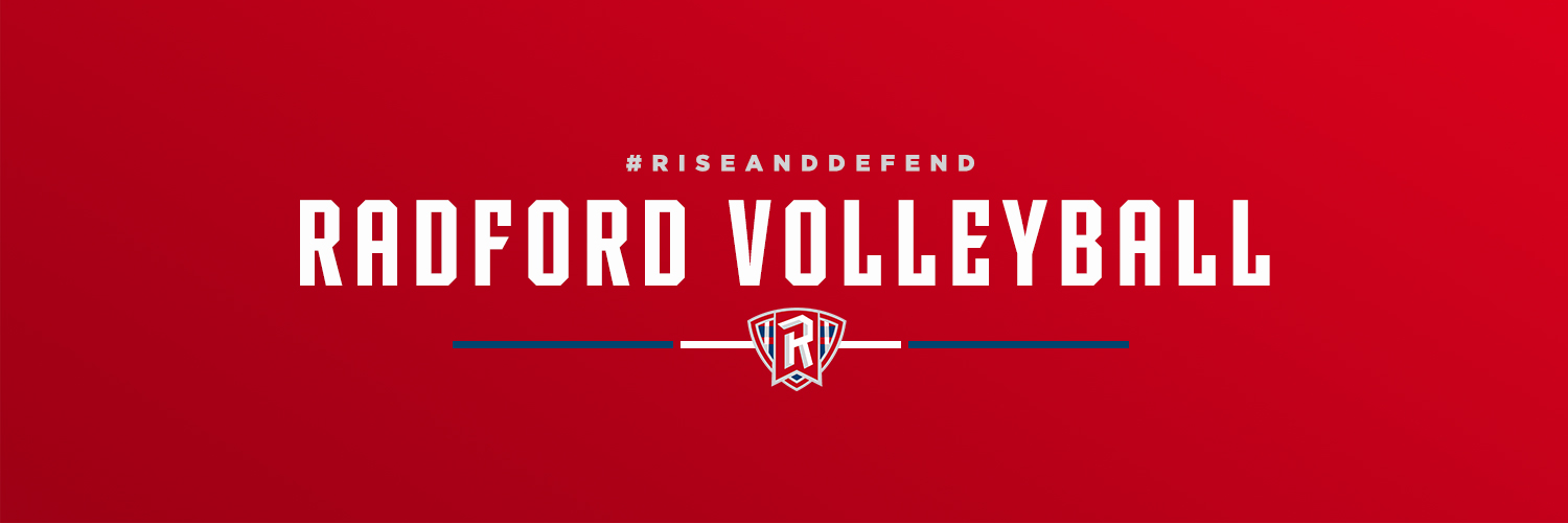 Radford Volleyball banner