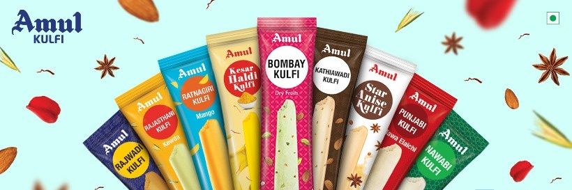 Amul Icecream banner