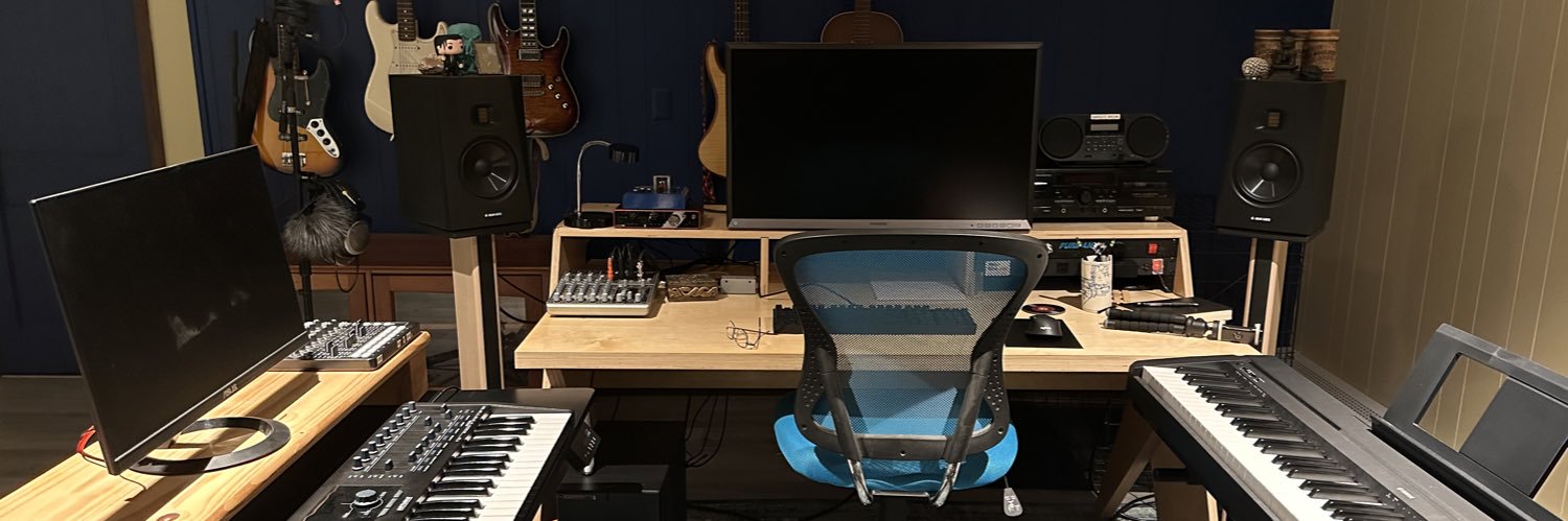 John M Davis is working on a new album banner