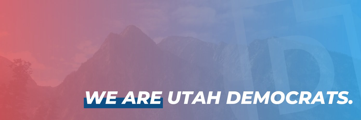 Utah Democratic Party banner