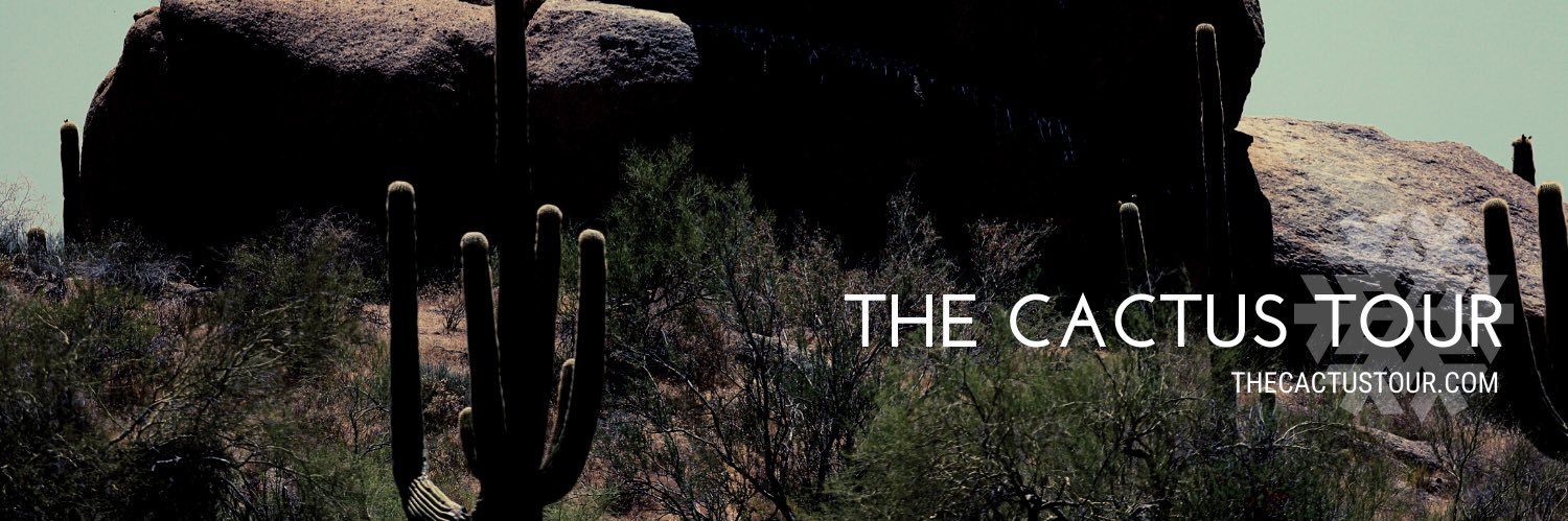 The Cactus Tour banner