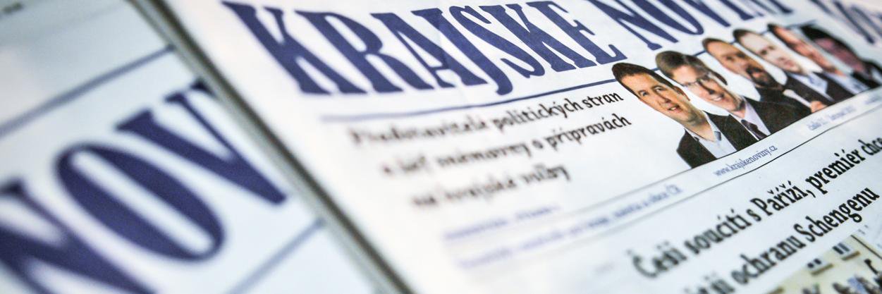 Krajské noviny banner