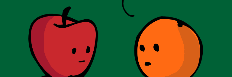 Apples Oranges banner