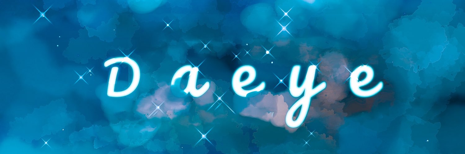 Daeye✨ banner