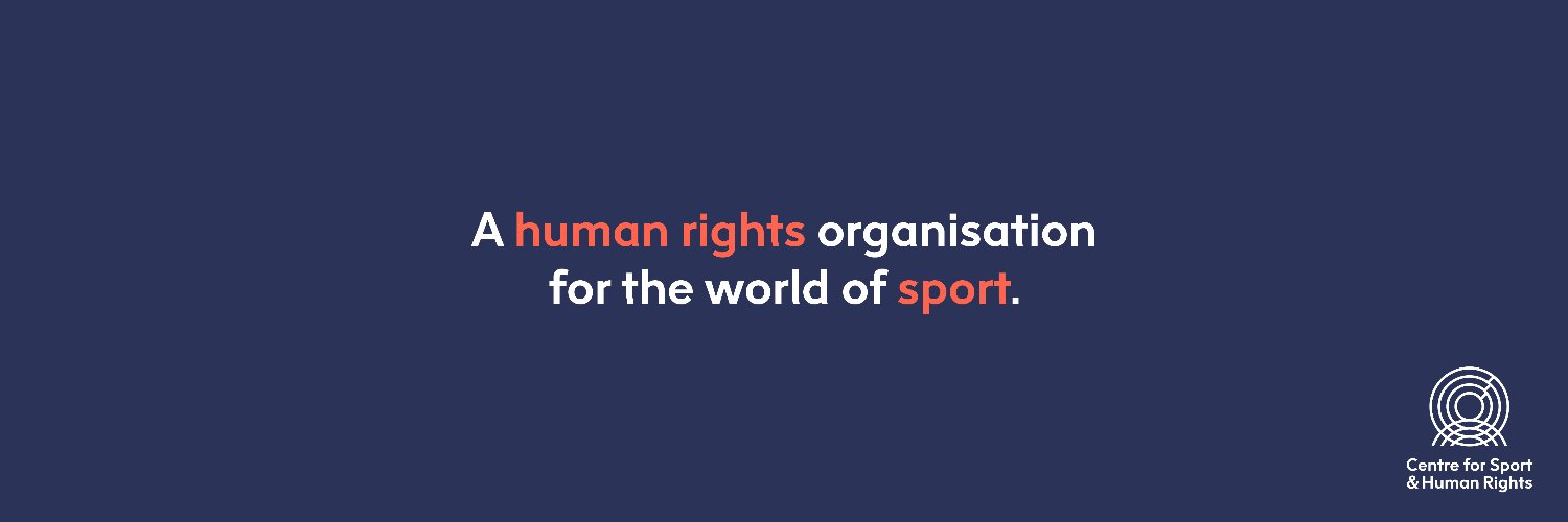 Centre for Sport & Human Rights Profile Banner