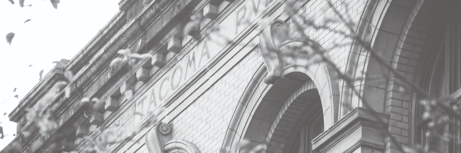 Tacoma Public Library banner