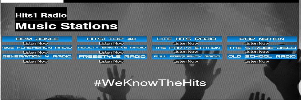 Hits1Radio's profile banner image