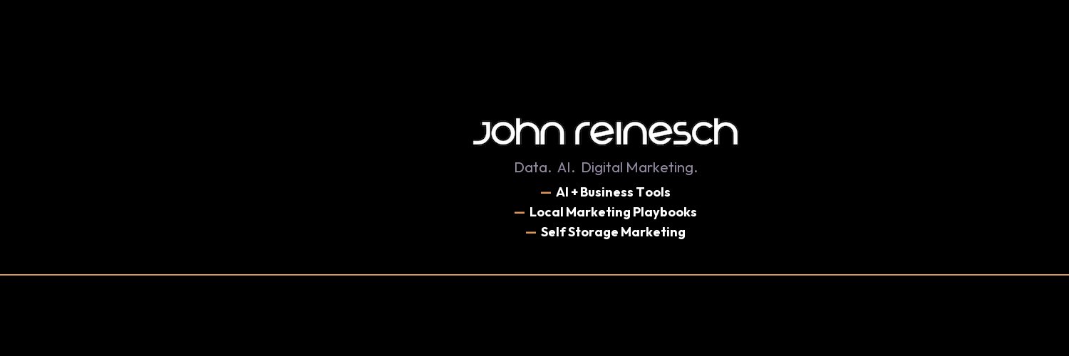 John Reinesch banner