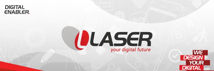 Laser - Your Digital Future banner