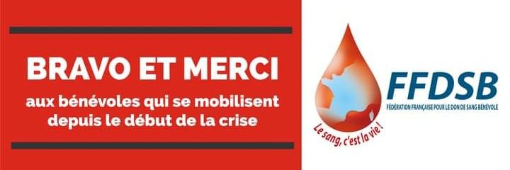 Asso Cenomane - don de sang Sarthe banner
