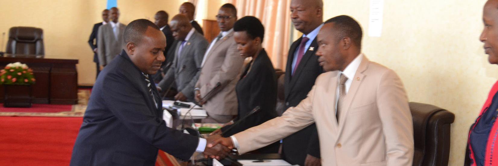 Burundi |Deuxième VP banner