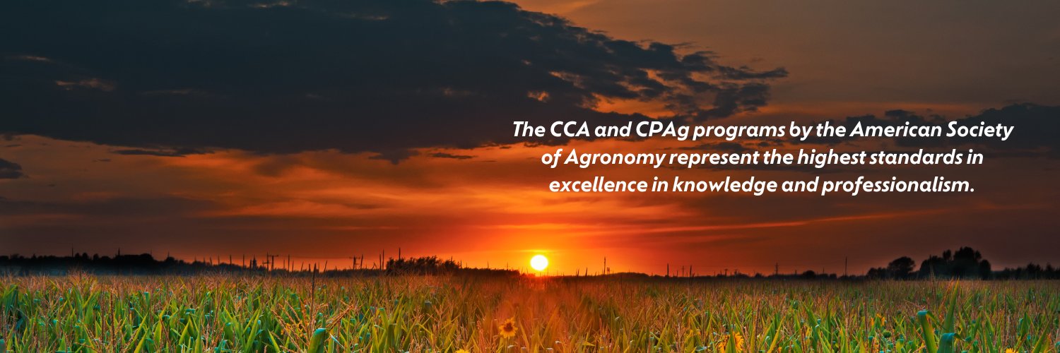 Certified Crop Adviser banner
