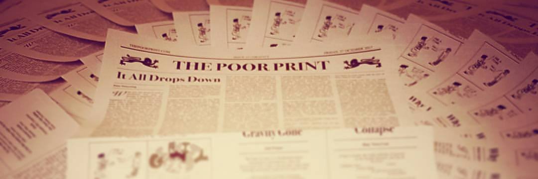 The Poor Print (@ThePoorPrint) / Posts / X