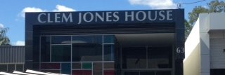 Clem Jones banner