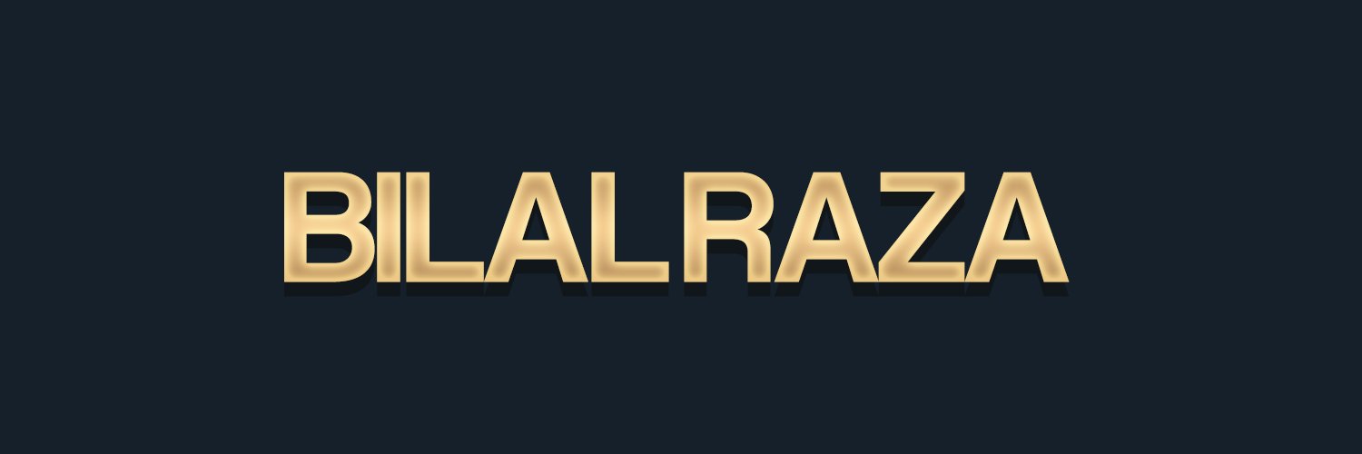 bilalraza207's profile banner image