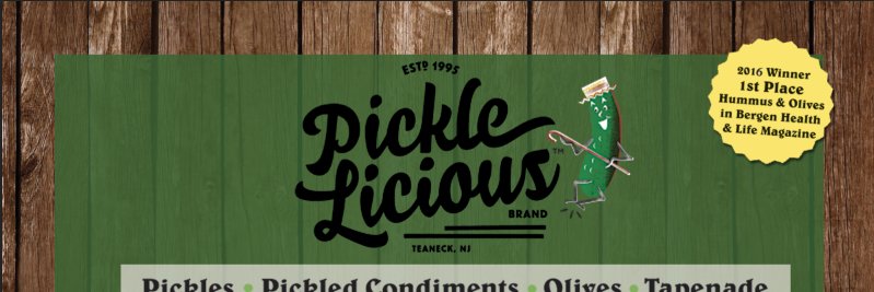 Picklelicious banner