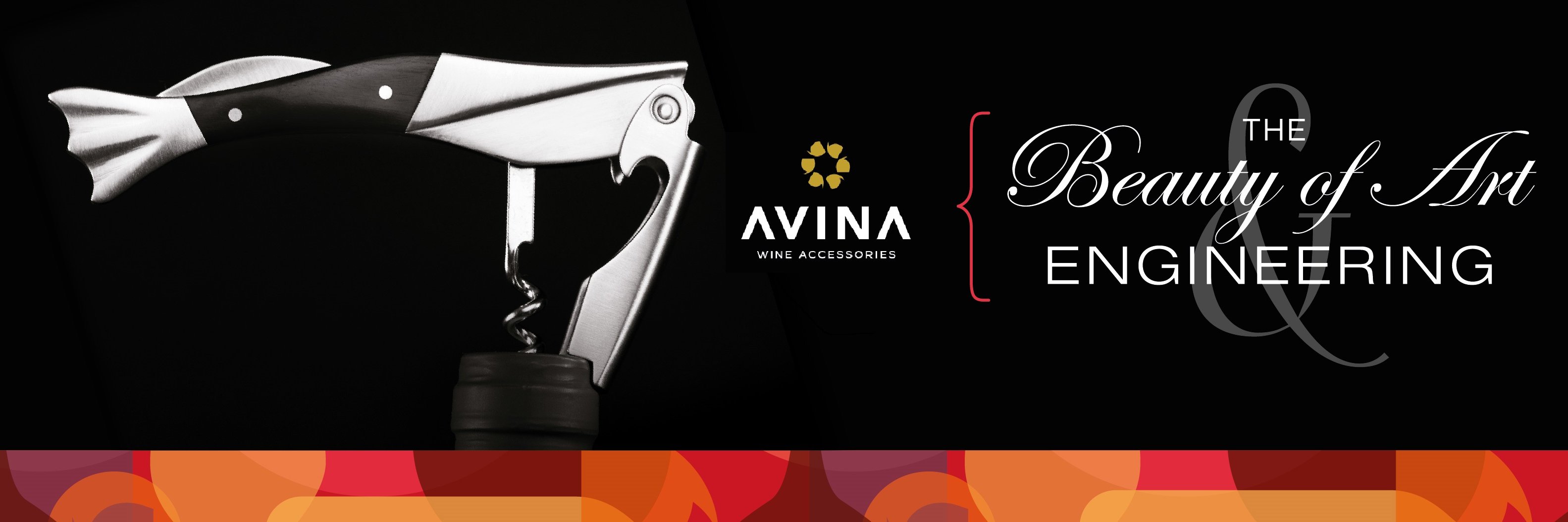 AVINA Wine Accessories banner