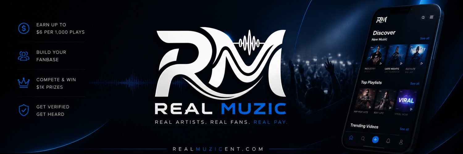 Real Muzic Entertainment banner