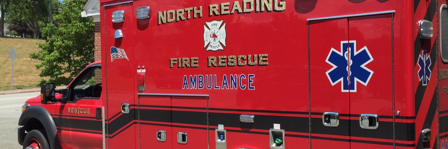 North Reading Fire Department banner