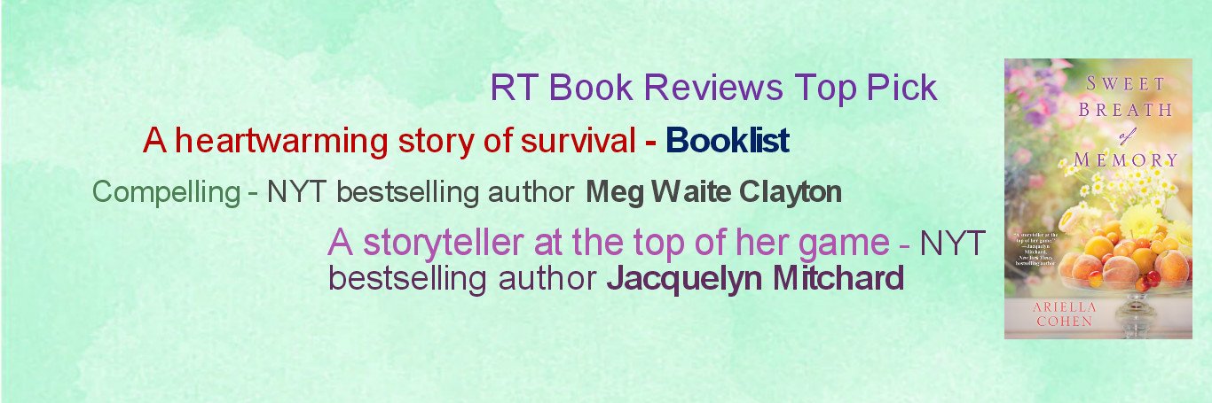 Ariella Cohen author banner