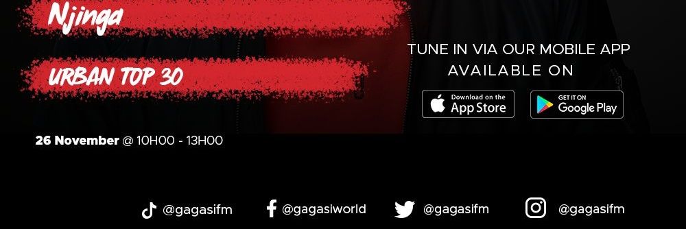 Gagasi FM Urban Top 30 banner