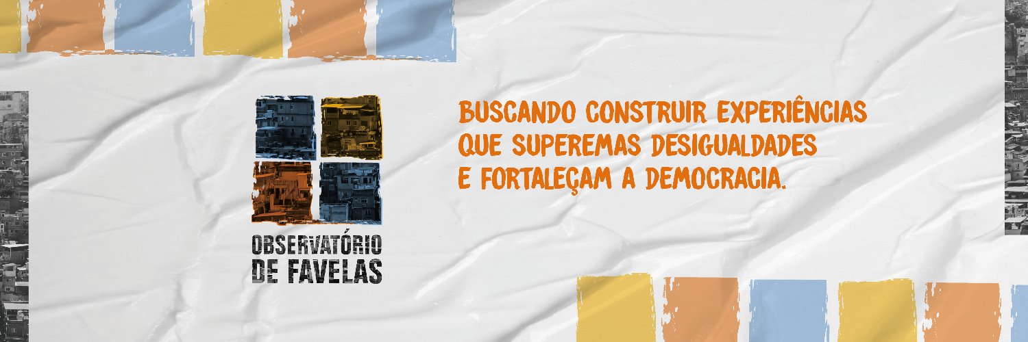 Observatório de Favelas banner