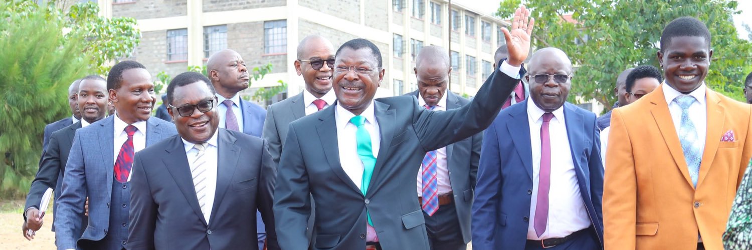 Rt.Hon.Dr.Moses Wetang'ula's banner