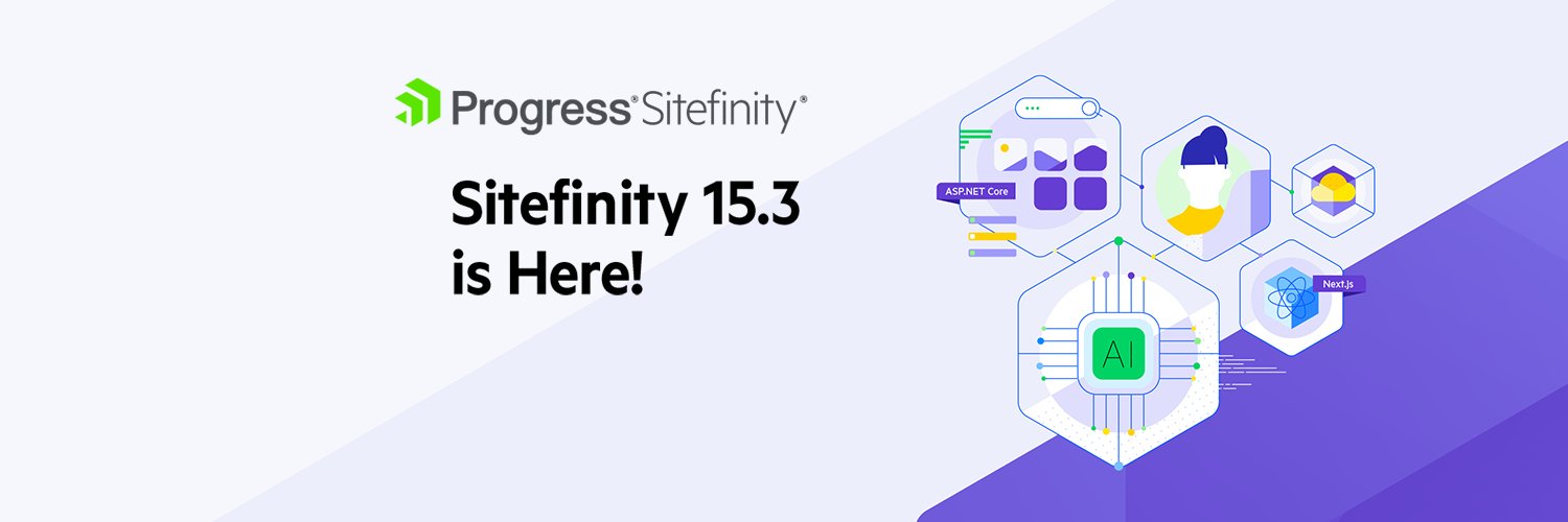 Progress Sitefinity banner
