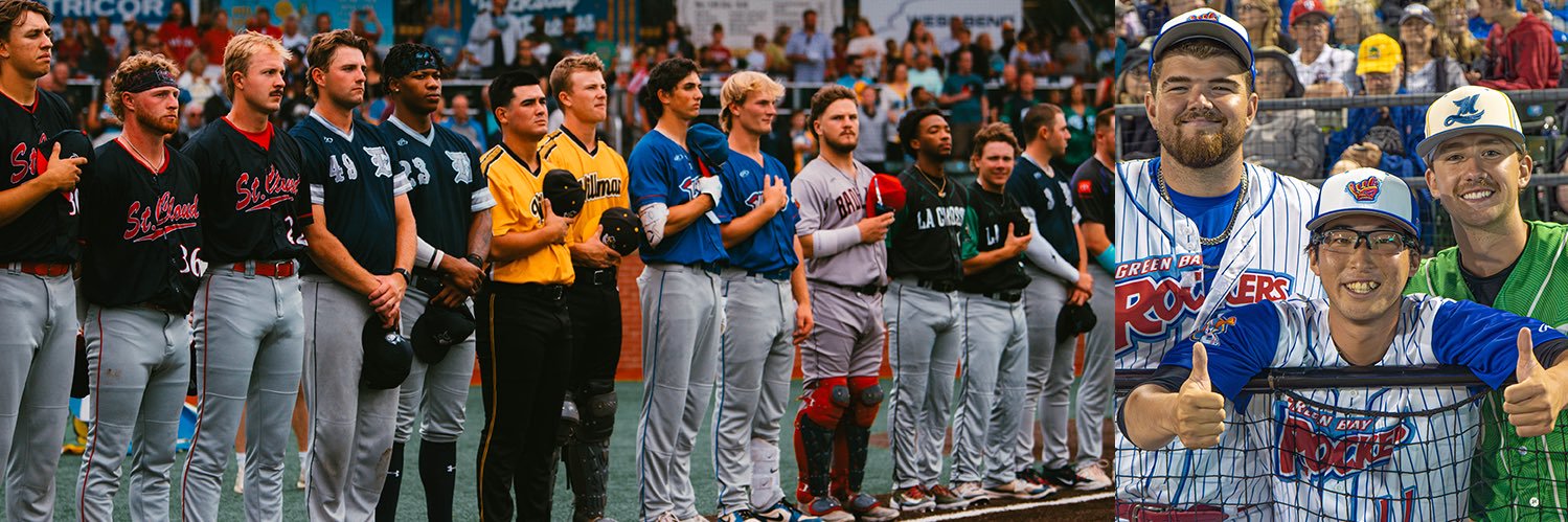 Northwoods League Baseball banner