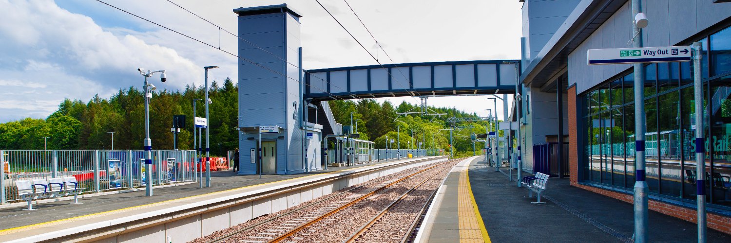 Network Rail Scotland's banner