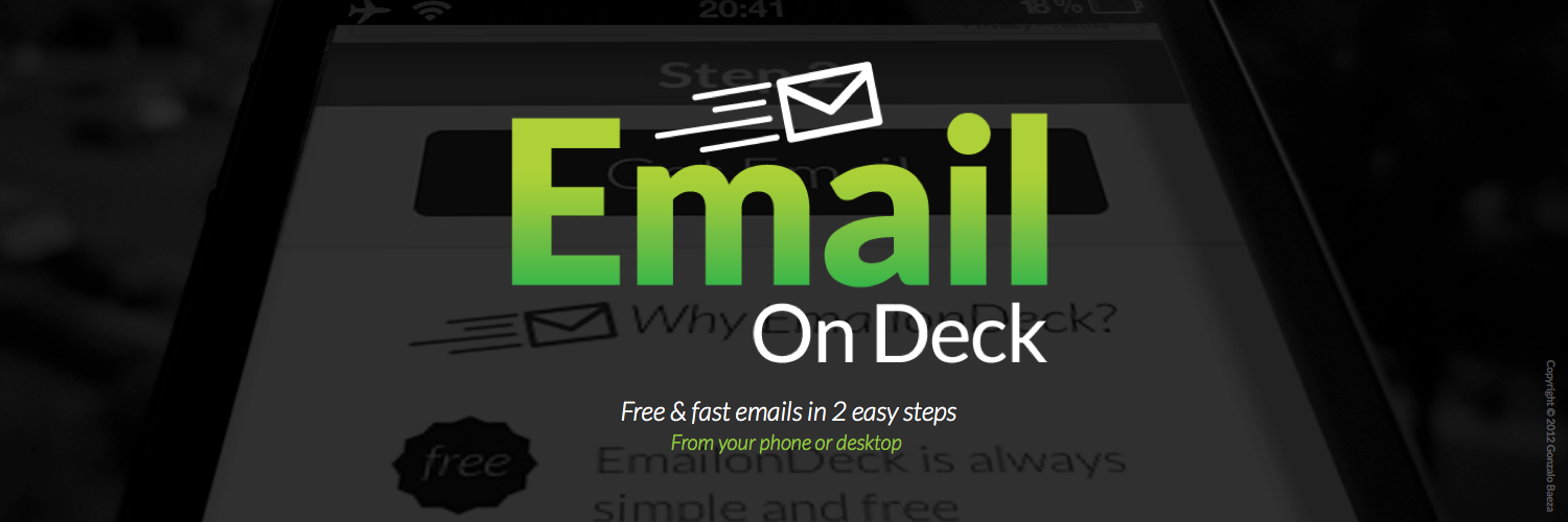 emailondeck's profile banner image