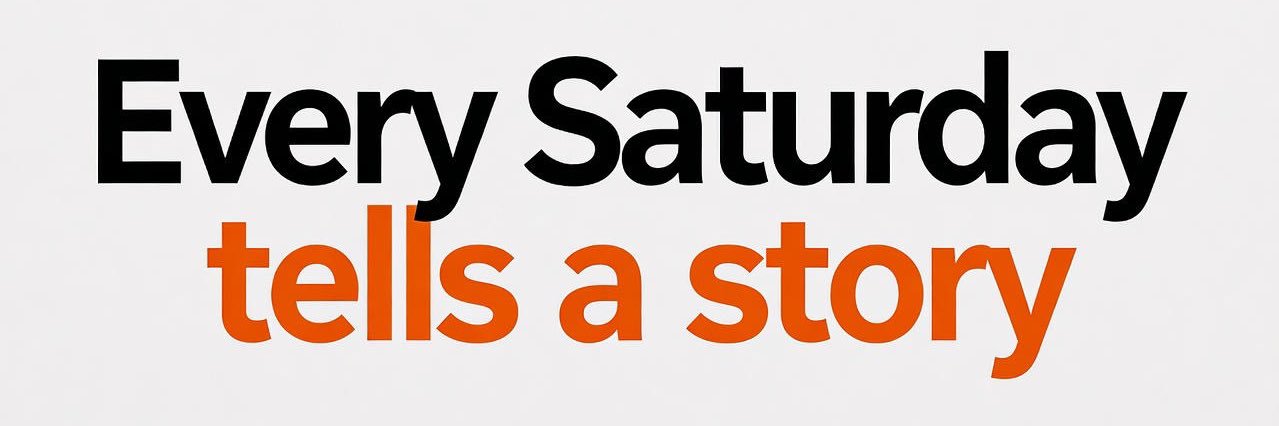 No Easy Saturdays banner