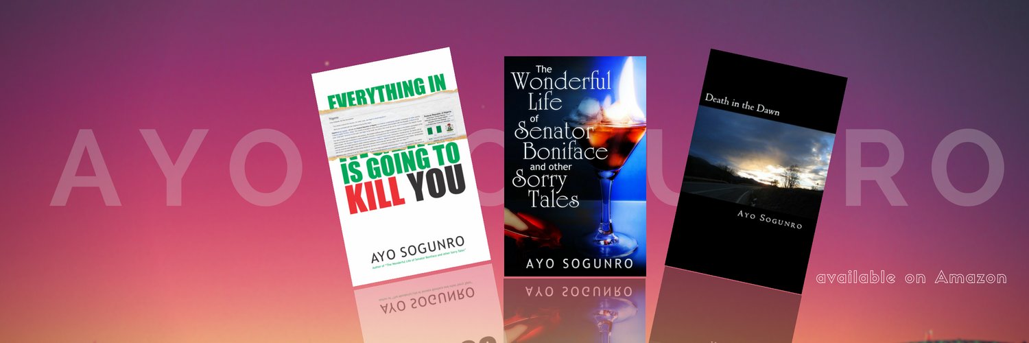 Ayo Sogunro's banner
