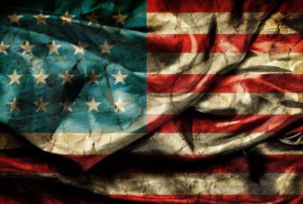 American White Male banner