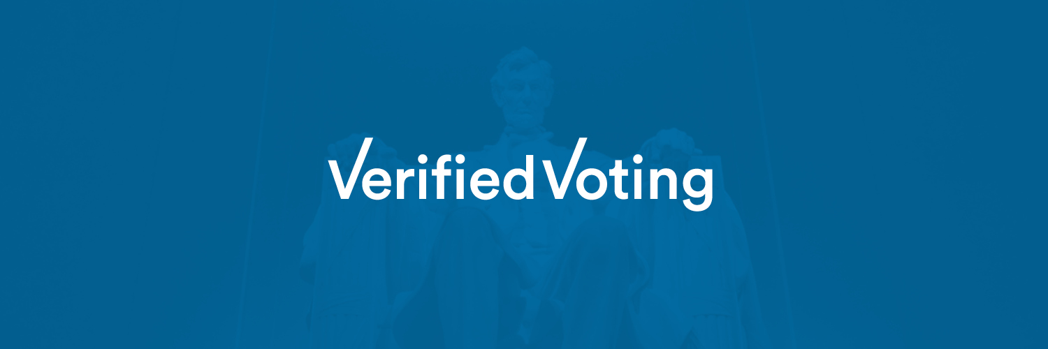 Verified Voting's banner