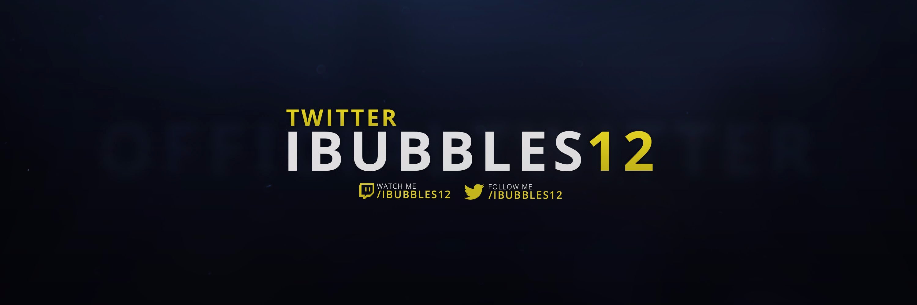 Ibubbles12's profile banner image